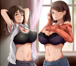 【二次・ZIP】妖艶さ漂う紫下着の美少女画像