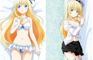 アニメ『寄宿学校のジュリエット』ペルシアと蓮季のエロい水着や下着見え姿のエロ抱きまくら