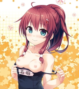 ポニーテールの二次エロ画像を愛でる。