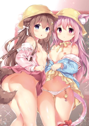 ケモ耳の二次エロ画像でいい夢みましょ♪
