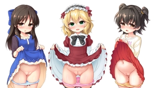 【二次・ZIP】一度と言わず何度でも経験してみたい美少女ハーレムのエロ画像