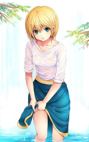 濡れて透け透け 衣服が濡れた事で透け透けになってるエロ画像