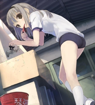 体操服・ブルマ姿の女の子の二次エロ画像 その10
