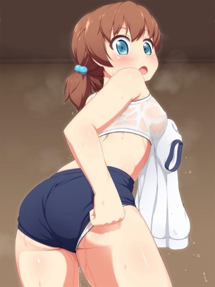 体操服・ブルマ姿の女の子の二次エロ画像 その12