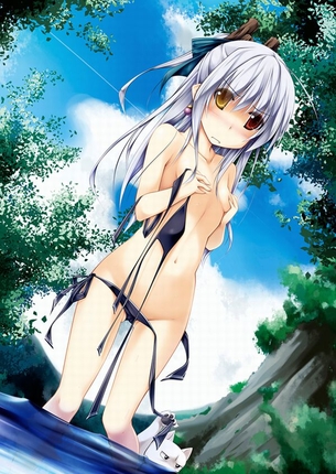 【2次】おっぱいを手で隠しちゃってる女の子の二次エロ画像 その14【 手ブラ 】