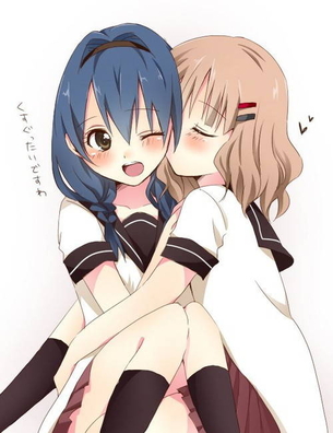 百合の二次エロ画像で抜きたい！
