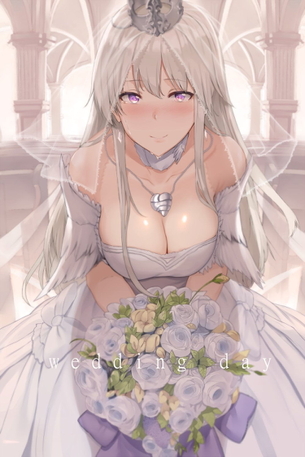 ウェディングドレスの魅力についてエロ画像で検証