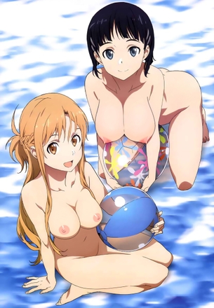 ソードアート・オンライン（SAO）のエロ剥ぎコラ（元絵あり）part2