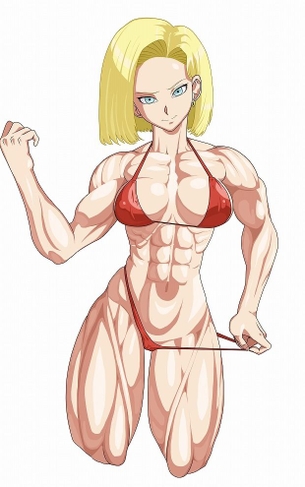 【ドラゴンボール】人造人間18号の萌えイラスト