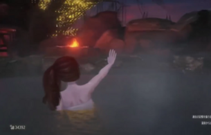 『コードヴェイン』エロい温泉施設要素あり！女の子がエロいバスタオル姿で入浴できる！