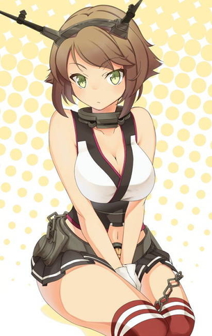 巨乳・爆乳の可愛い二次元画像。