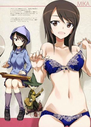 【画像】ガルパンキャラのブラジャーとパンティーのHなあれ