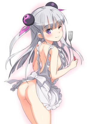 裸エプロンについてのエロ画像