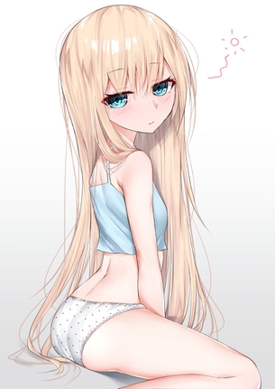 【二次・ZIP】水玉柄の下着・水着着てる美少女2次画像