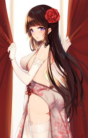 チャイナドレスのエロ画像フォルダを解放していく