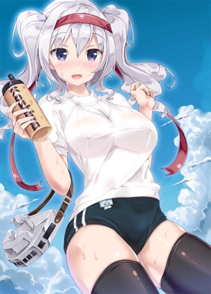 服が透け透けな女の子の二次エロ画像 10