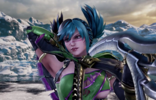 『ソウルキャリバー6』服が破れまくっておっぱいとか見えてるエロいティラがDLCで参戦！