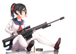 【2次】 白いストッキング やタイツを穿いた美少女二次エロ画像 その7【白スト】