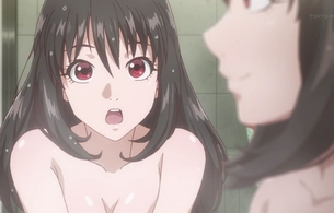 アニメ『あかねさす少女』1話でお尻がエロい女の子同士のエロいお風呂入浴シーン！