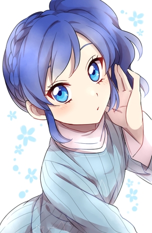 【2次】青色や水色の髪をした女の子の二次エロ画像 その10【 青髪 】