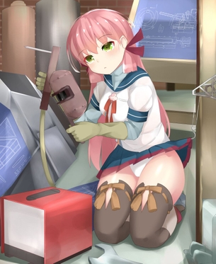 【二次・ZIP】スケベスカートに手を突っ込みたい艦これ明石さんの画像まとめ100枚