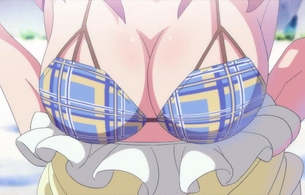 アニメ『はるかなレシーブ』1話で女の子たちのエロいおっぱいやお尻のエロい水着姿！