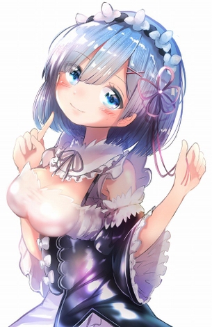 【Re:ゼロから始める異世界生活】レムの二次エロ画像で抜きたい！