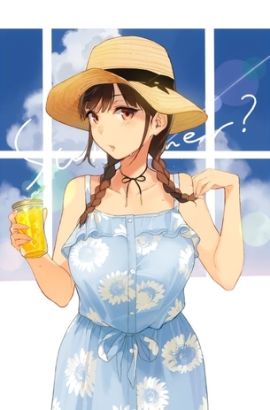 【二次・ZIP】涼しげなワンピース着てる美少女画像まとめ100枚