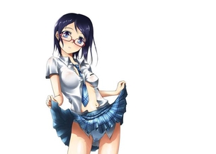 メガネっ娘のドエロい画像