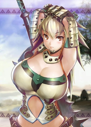 【二次】ビキニアーマー・武器少女・格闘少女【画像】 その3