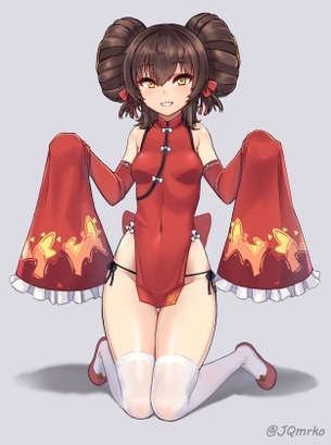 【二次・ZIP】横紐が魅惑的な紐パン美少女の二次画像