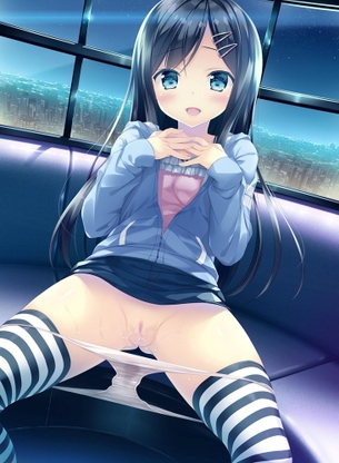 【黄ばみ】汚ぱんつ二次エロ画像【うんスジ】