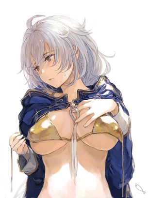 【2次】ぷるんぷるんの 下乳 二次エロ画像  その11【下乳】