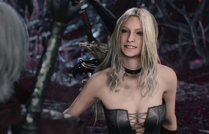 『デビルメイクライ5』エロいおっぱいとか丸見えのエロ衣装のトリッシュやレディが参戦！