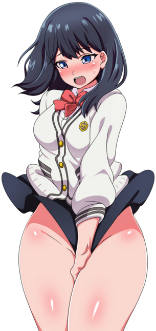 【エロコラキャラ素材】アニメキャラなどのPNG背景透過エロ画像素材 その229