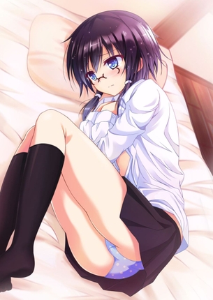 眼鏡の女の子のHな二次エロ画像 04