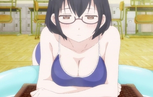 アニメ『あそびあそばせ』1話で女の子たちがスク水姿でおっぱいとかエロいシーン！