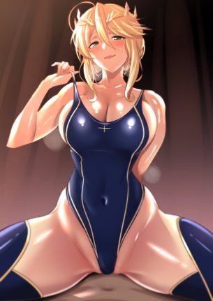 【二次エロ】巨乳なアルトリア(槍トリア)が魔力供給セックスしてるエロ画像まとめ (Fate/Grand Order -FGO-)
