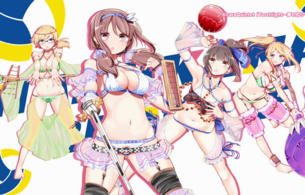 『きららファンタジア』「はるかなレシーブ」の女の子たちがさらにエロい水着姿になって参戦！