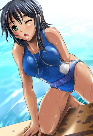 競泳水着のドエロい画像
