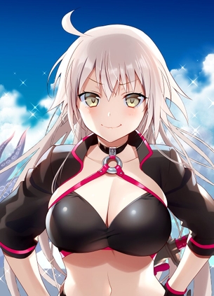 【二次・ZIP】ちょっと性格丸くなった水着ジャンヌ・オルタちゃんの画像まとめ100枚《FGO》