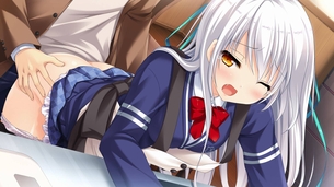 【2次】 半脱ぎのままセックスしちゃってる女の子の二次エロ画像 その6 【 着衣エッチ 】