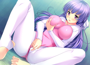 一人エッチに勤しむ美少女のエロ画像
