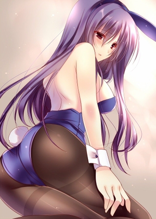 バニーガールのエロ画像フォルダを解放していく
