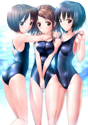 スク水でしこれる二次画像ください！