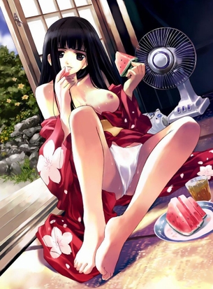 和服・浴衣の萌えイラスト