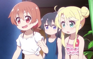 アニメ『私に天使が舞い降りた！』4話で女子小学生たちのエロい水着姿やお風呂シーン！