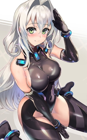 【SFやファンタジーでよくある？】レオタードタイプの戦闘スーツやインナーの衣装着てる美少女のボディライン── ⑥