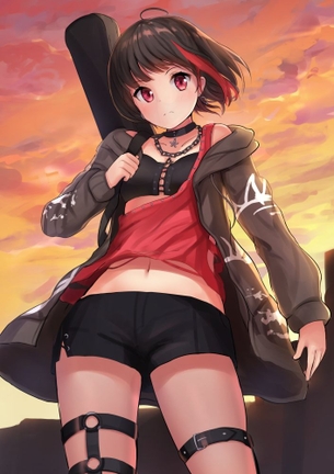 【二次・ZIP】短パン・ショーパン・ホットパンツの美少女2次画像
