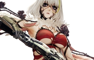 『コードヴェイン』新キャラで服が破れてエロいおっぱいがはちきれそうなエロ衣装の女の子